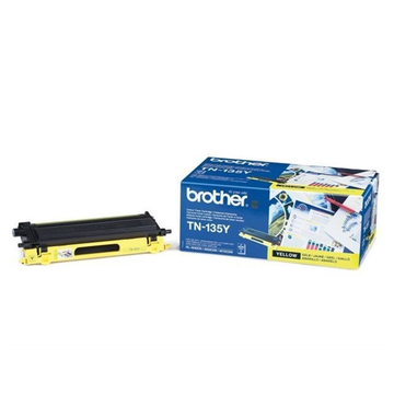 Brother TN135Y toner jaune haute volume (Original) 4000 pages Encres et toners