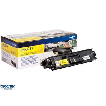 Brother TN321Y toner jaune (Original) 1500 pages Encres et toners