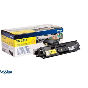 Brother TN326Y toner jaune haute volume (Original) 3500 pages Encres et toners