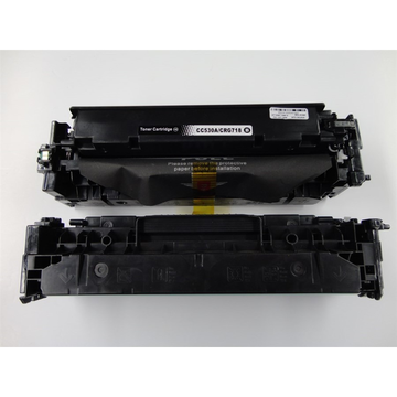 Compatible HP 304A (CC530AD) toner noir pack de 2 (Compatible) 4000 pagesesx 2 Encres et toners
