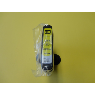 Compatible HP 88 XL (C9393AE) cartouche d'encre jaune haute volume (Compatible) 18,6 ml Encres et toners