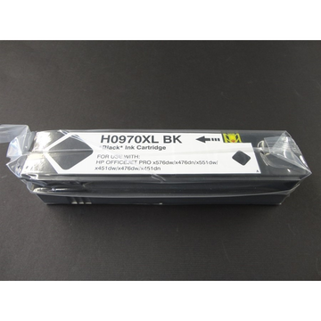 Compatible HP 970XL (CN625AE) cartouche d'encre noir haute volume (Compatible) 255 ml Encres et toners