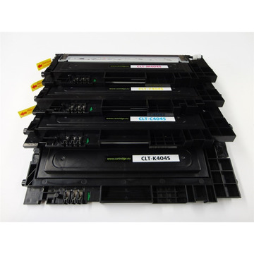 Samsung PromoPack Set: CLTK404S, C404S, M404S + Y404S: 1x4 couleurs (Compatible) Encres et toners