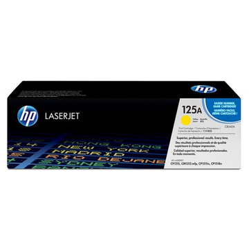 HP 125A (CB542A) toner jaune (Original) 1400 pages Encres et toners