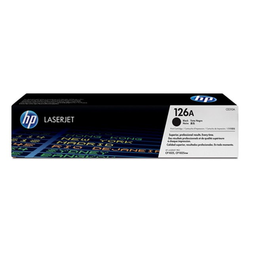 HP 126A (CE310A) toner noir (Original) 1200 pages Encres et toners