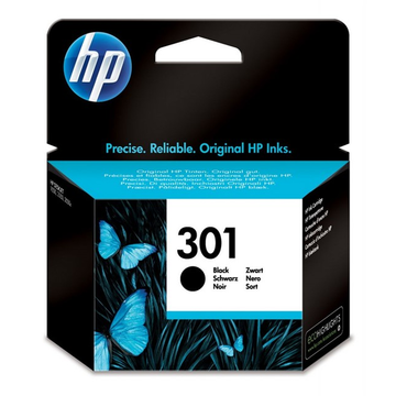 HP 301 (CH561EE) cartouche d'encre noir (Original) 3,3 ml 190 pages Encres et toners
