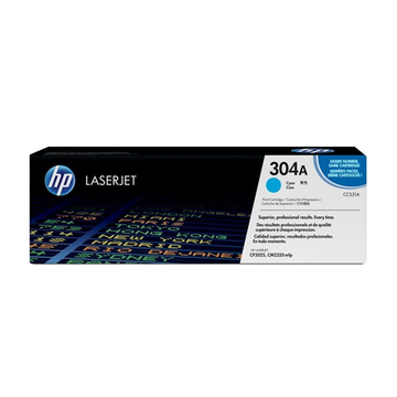 HP 304A (CC531A) toner cyan (Original) 2800 pages Encres et toners