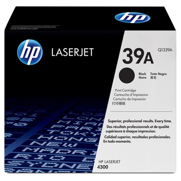HP 39A (Q1339A) toner noir (Original) 18000 pages Encres et toners