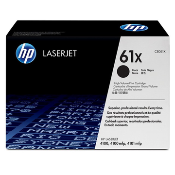 HP 61X (C8061X) toner noir (Original) haute volume 10000 pages Encres et toners