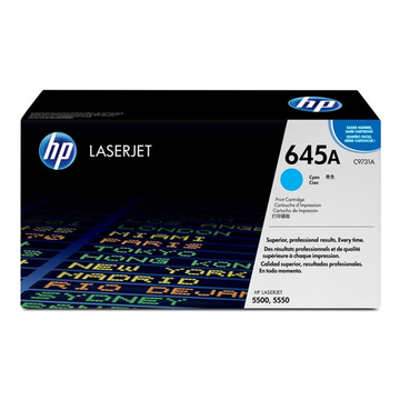 HP 645A (C9731A) toner cyan (Original) 12000 pages Encres et toners