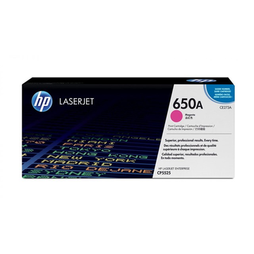 HP 650A (CE273A) toner magenta (Original) 15000 pages Encres et toners