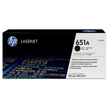 HP 651A (CE340A) toner zwart (Origineel) 13500 pag Inkten en toners