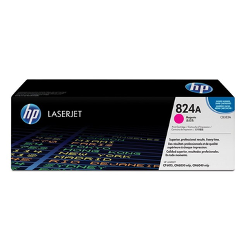 HP 824A (CB383A) toner magenta (Original) 21000 pages Encres et toners