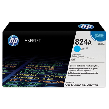 HP 824A (CB385A) tambour cyan (Original) 23000 pages Encres et toners