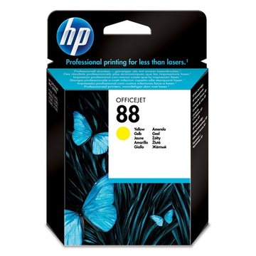 HP 88 (C9388AE) cartouche d'encre jaune (Original) 9,8 ml 620 pages Encres et toners