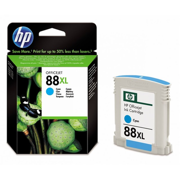 HP 88 XL (C9391AE) cartouche d'encre cyan haute volume (Original) 17,7 ml 1200 pages Encres et toners