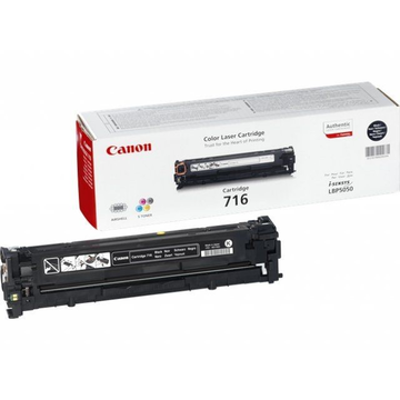 Canon 716 BK toner zwart (Origineel) 2300 pag Inkten en toners