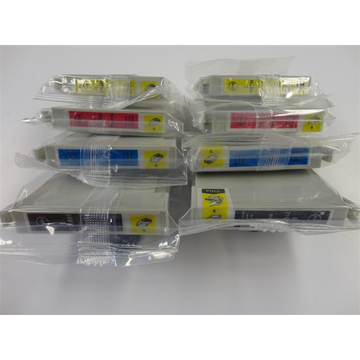 Epson DuoPack: 2xT0711 + 2xT0712 + 2xT0713 + 2xT0714 (Compatible) Encres et toners