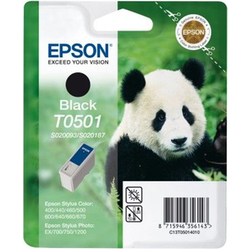 Epson T050 cartouche d'encre noir (Original) 16,5 ml 540 pages Encres et toners