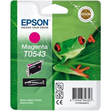 Epson T0543 cartouche d'encre magenta (Original) 13,9 ml 400 pages Encres et toners