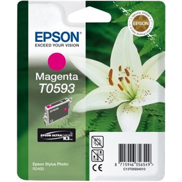 Epson T0593 cartouche d'encre magenta (Original) 13,9 ml Encres et toners