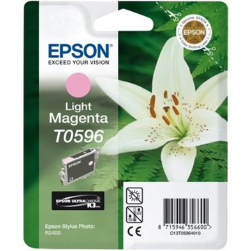 Epson T0596 cartouche d'encre magenta clair (Original) 13,9 ml Encres et toners