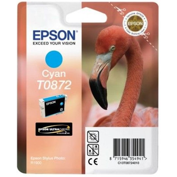 Epson T0872 inktpatroon cyaan (Origineel) 11,7 ml Inkten en toners