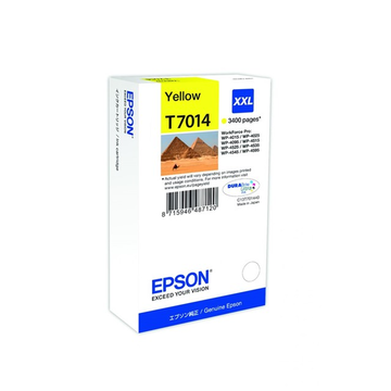 Epson T7014 cartouche d'encre jaune superhaute volume (Original) 35,5 ml 3400 pages Encres et toners