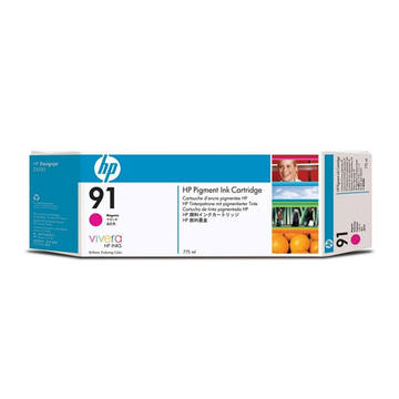 HP 91 (C9468A) cartouche d'encre magenta (Original) 827,8 ml Encres et toners