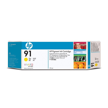 HP 91 (C9469A) cartouche d'encre jaune (Original) 827,8 ml Encres et toners