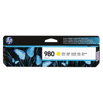 HP 980 (D8J09A) inktpatroon geel (Origineel) 6000 pag Inkten en toners