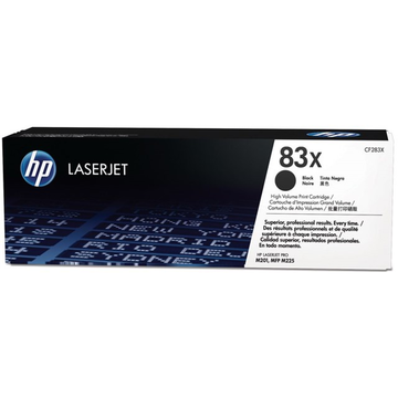 HP 83X (CF283X) toner noir (Original) 2200 pages Encres et toners