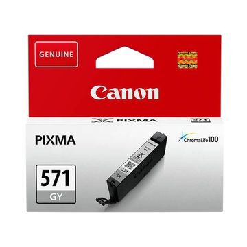 Canon CLI571GY cartouche d'encre gris (Original) 7 ml 306 pag. Encres et toners