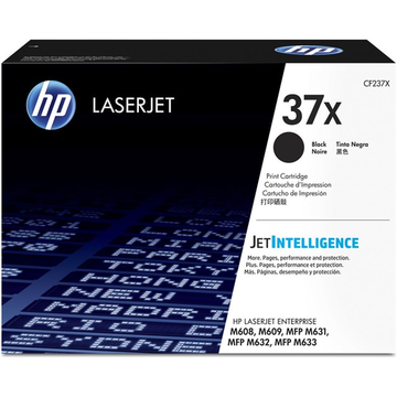 HP 37X (CF237X) toner noir (Original) 25000 pages Encres et toners