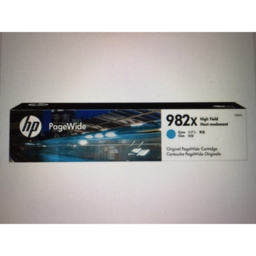 HP 982X (L0R09A) cartouches d'encre grand volume cyan (Original) 114 ml 16000 pages Encres et toners