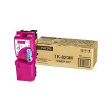 Kyocera TK820M toner magenta (Origineel) 7000 pag Inkten en toners