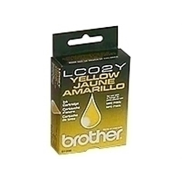Brother LC02Y inktpatroon geel (Origineel) 400 pag Inkten en toners