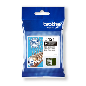 Brother LC421BK (Original) 200 pages Encres et toners