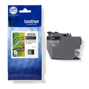 Brother LC422XLBK inktcartridge zwart hoge capaciteit (origineel) 3000 pag Inkten en toners
