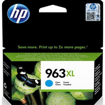 HP 963XL (3JA27AE) cartouche d'encre cyan haute volume (Original) Encres et toners