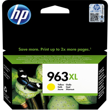 HP 963XL (3JA29AE) cartouche d'encre jaune haute volume (Original) Encres et toners