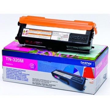 Brother TN320M toner magenta (Original) 1500 pages Encres et toners