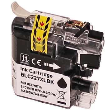 Brother LC227XLBK inktpatroon zwart hoge capaciteit (Huismerk) Inkten en toners
