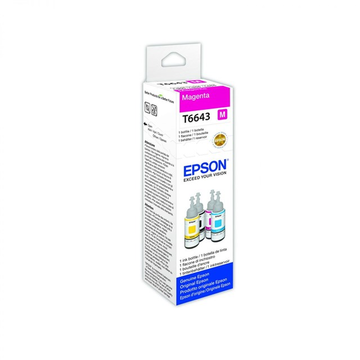 Epson T6643 Ecotank cartouche d encre magenta (Original) 70ml 70 ml Encres et toners