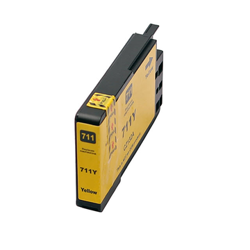 Compatible HP 711 (CZ132A) inktpatroon geel (Huismerk) 32 ml Inkten en toners