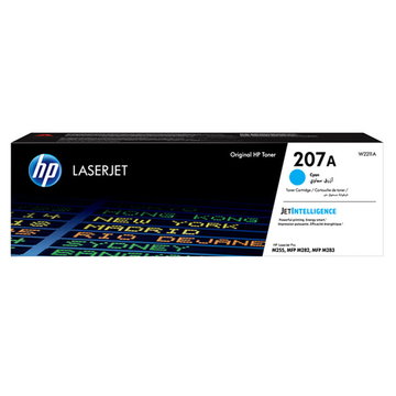 HP 207A (W2211A) toner cyan (Original) Encres et toners