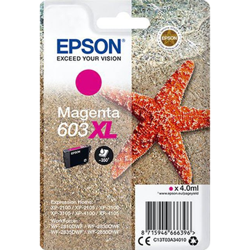 Epson 603XL inktpatroon magenta hoge capaciteit (Origineel) Inkten en toners