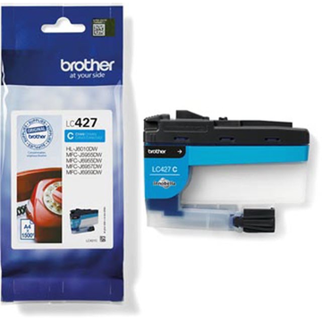 Brother LC427C cartouche d'encre cyan (Original) 15.2 ml Encres et toners