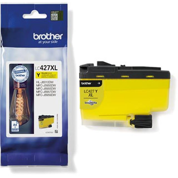 Brother LC427XLY cartouche d encre jaune, grande capacité (Original) 47 ml Encres et toners