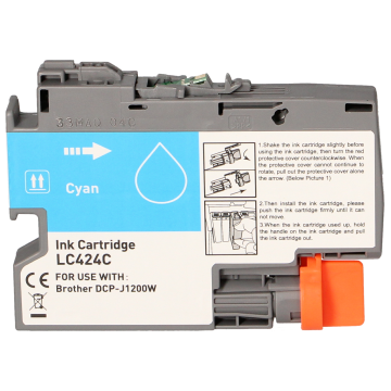 Brother LC424XL PromoPack Set: 1x4 couleurs CMYK (Compatible) Encres et toners